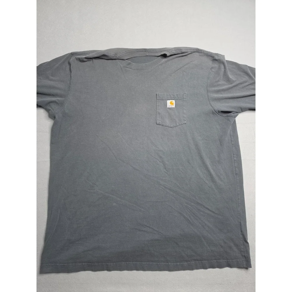 Carhartt Pocket T-Shirt Men's 3XLT Multicolor Original Fit Short Sleeve Lot of 4 - Picture 2 of 10